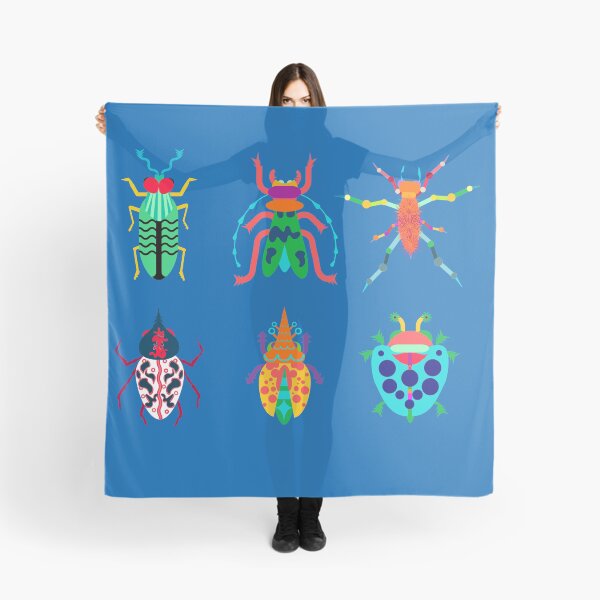 Item preview, Insects collection blue designed and sold by TheBWGalerie.