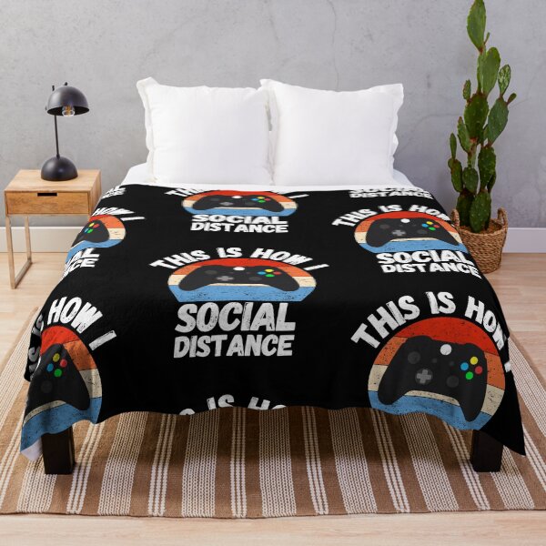 Item preview, This is how I social Distance - Gaming LoversCopy of This is how I social Distance - Motorcycle Lovers designed and sold by PrintexDesigns.