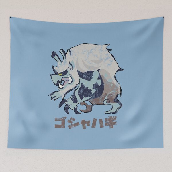 Artikelvorschau, Monster Hunter Rise Goss Harag Kanji-Symbol entworfen und verkauft von StebopDesigns.