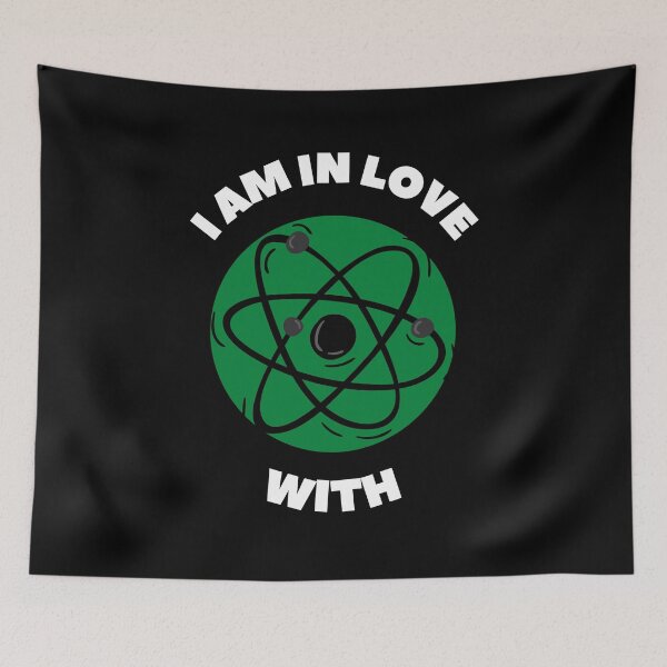 Item preview, Biophysicistloves atoms funny gift idea  designed and sold by chi vana.