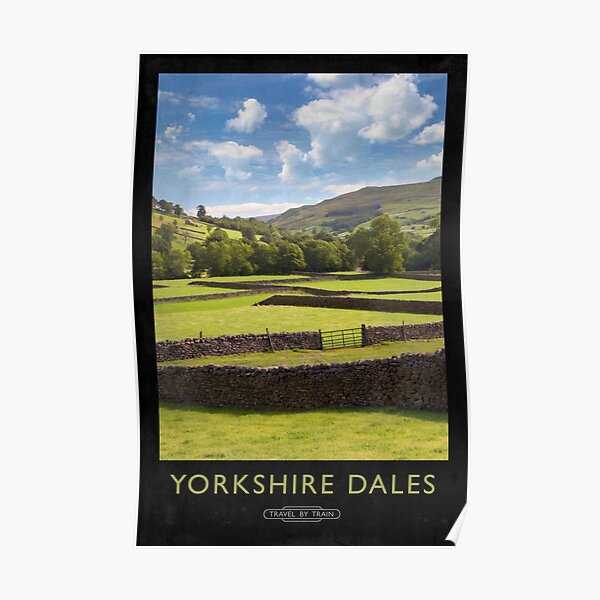 Yorkshire Dales Railway Poster Poster
