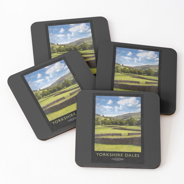 Item preview, Yorkshire Dales Railway Poster designed and sold by andrewroland.