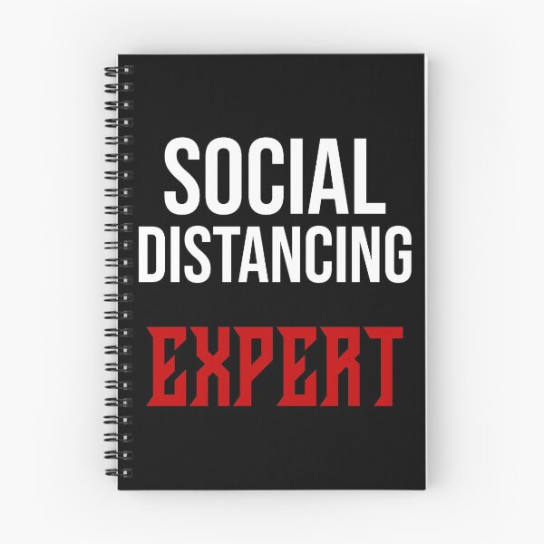 Item preview, Social Distancing Expert designed and sold by Swirlstache.
