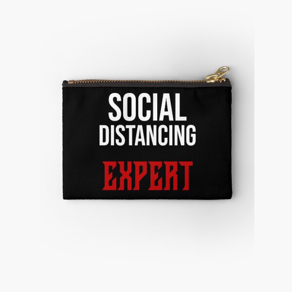 Item preview, Social Distancing Expert designed and sold by Swirlstache.