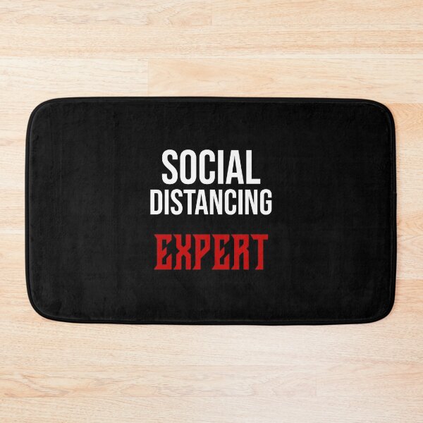 Item preview, Social Distancing Expert designed and sold by Swirlstache.