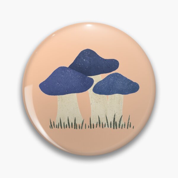 Artikelvorschau, Forest Mushrooms | Blue and Ochre entworfen und verkauft von RebeccaFlaherty.