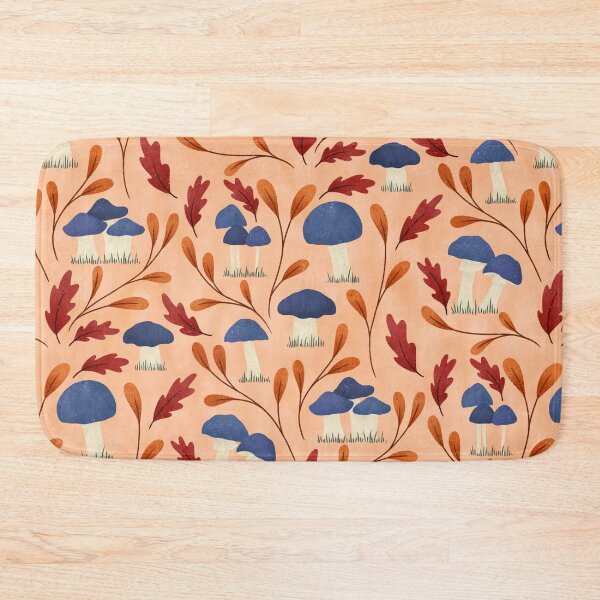 Artikelvorschau, Forest Mushrooms | Blue and Ochre entworfen und verkauft von RebeccaFlaherty.
