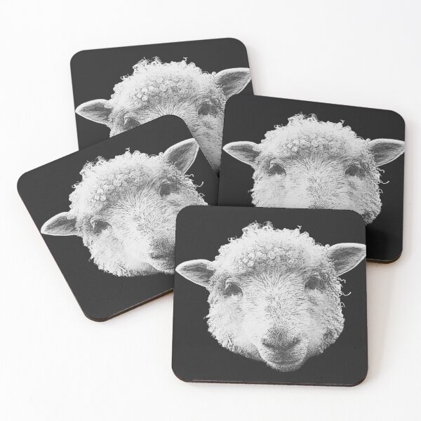 Item preview, Schafkopf canvas optics, great sheep t-shirts, sheep design girls designed and sold by Kirei-Lily.