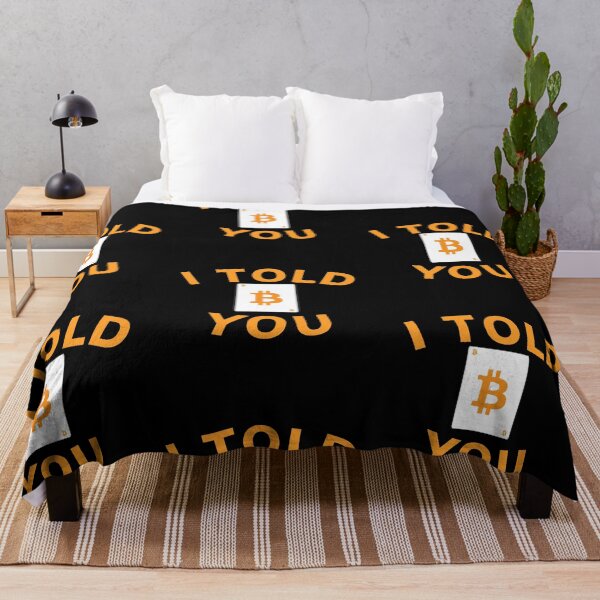 Item preview, I Told You So - I love Bitcoin designed and sold by PrintexDesigns.