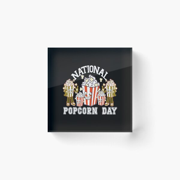 Item preview, National Popcorn Day ,Popcorn National ,Funny Popcorn Day,It's National Popcorn Day, designed and sold by buzz1days.