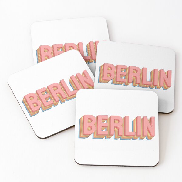 Item preview, Berlin Colorful Pastel Retro designed and sold by lukassfr.