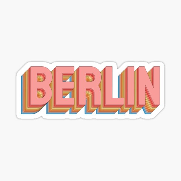 Artikel-Vorschau von Berlin Bunt Pastell Retro, designt und verkauft von lukassfr.