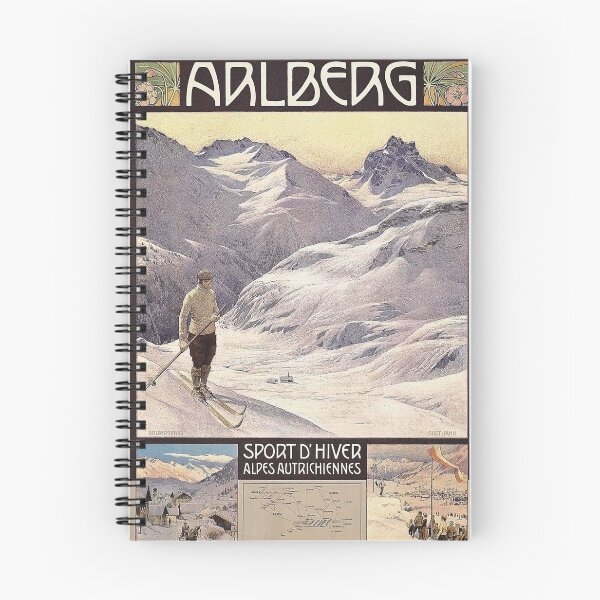 Item preview, Vintage ski Travel Poster Austria Alberg Vintage Austria Travel Art designed and sold by cutesy.