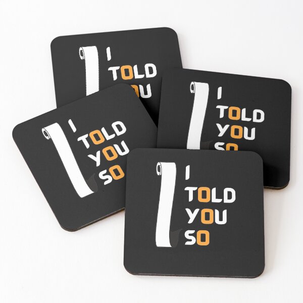 Item preview, I Told You So - I love Bitcoin designed and sold by PrintexDesigns.