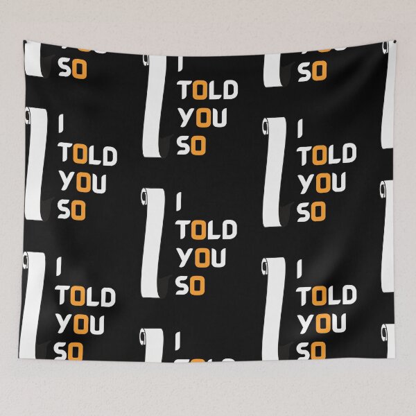 Item preview, I Told You So - I love Bitcoin designed and sold by PrintexDesigns.