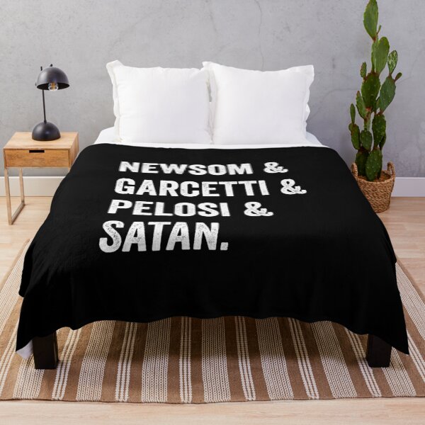 Item preview, Newsom & Garcetti & Pelosi & Satan - Recall Gavin designed and sold by Alaadin Bendali Braham.