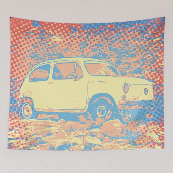 Item preview, Cute Tiny Car Fantasy Comic Sketch designed and sold by D-Spot Shop.