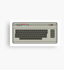 Commodore 64 Pixel Art Canvas Print