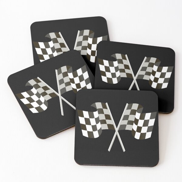 Item preview, Checkered flag  - F1, WEC, WRC, Rallycross, BTCC, Le Mans, Sportscars, MotoGP designed and sold by reval-store.