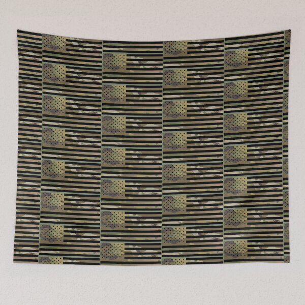 Item preview, USA FLAG CAMOUFLAGE designed and sold by Frenchie Fever.