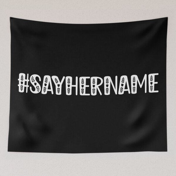 Item preview, Say Her Name Sweatshirt, #SayHerName, Black Lives Matter, Black History, Black Power, African American designed and sold by UniqueStylistic.