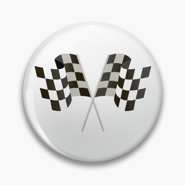 Item preview, Checkered flag  - F1, WEC, WRC, Rallycross, BTCC, Le Mans, Sportscars, MotoGP - White designed and sold by reval-store.