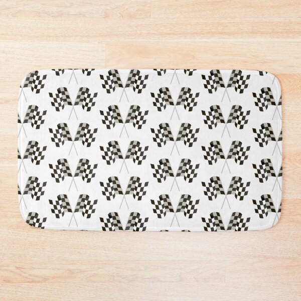 Item preview, Checkered flag  - F1, WEC, WRC, Rallycross, BTCC, Le Mans, Sportscars, MotoGP - White designed and sold by reval-store.