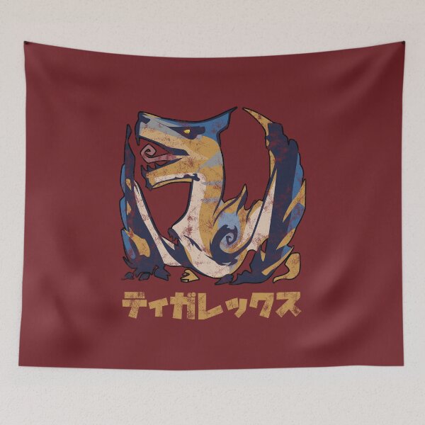 Item preview, Monster Hunter Rise Tigrex Kanji Icon designed and sold by StebopDesigns.