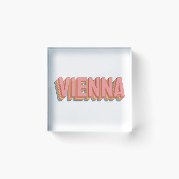 Item preview, Vienna Colorful Pastel Retro designed and sold by lukassfr.