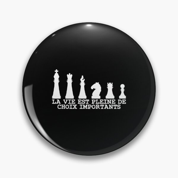 Item preview, Life Is Full Of Important Choices Chess Gift Idea designed and sold by Nessshirts.