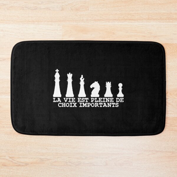 Item preview, Life Is Full Of Important Choices Chess Gift Idea designed and sold by Nessshirts.