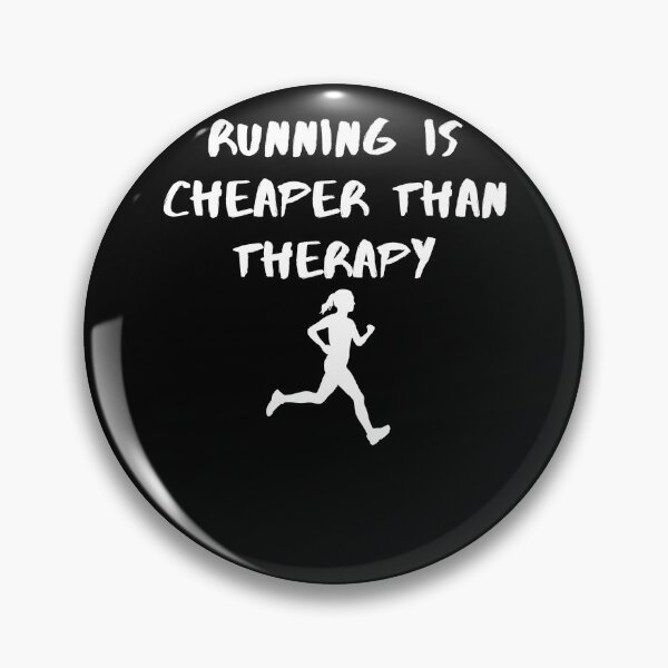 Item preview, Running Is Cheaper Than Therapy designed and sold by PrintexDesigns.