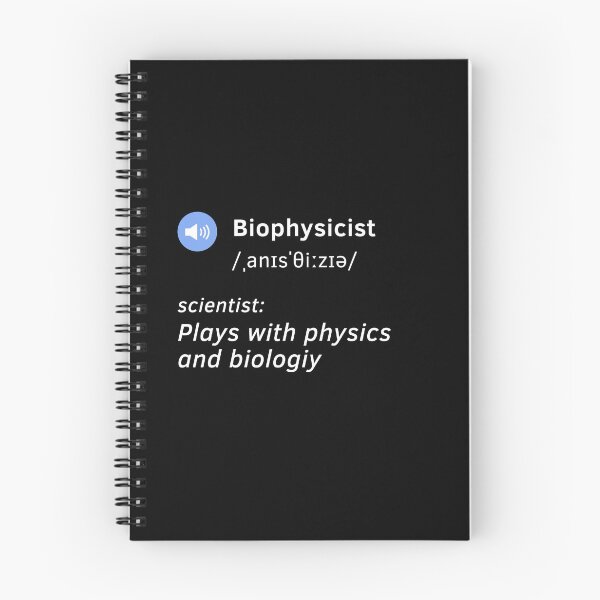 Item preview, Biophysicist definition funny gift idea  designed and sold by chi vana.