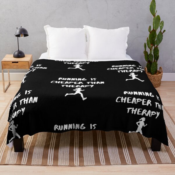 Item preview, Running Is Cheaper Than Therapy designed and sold by PrintexDesigns.