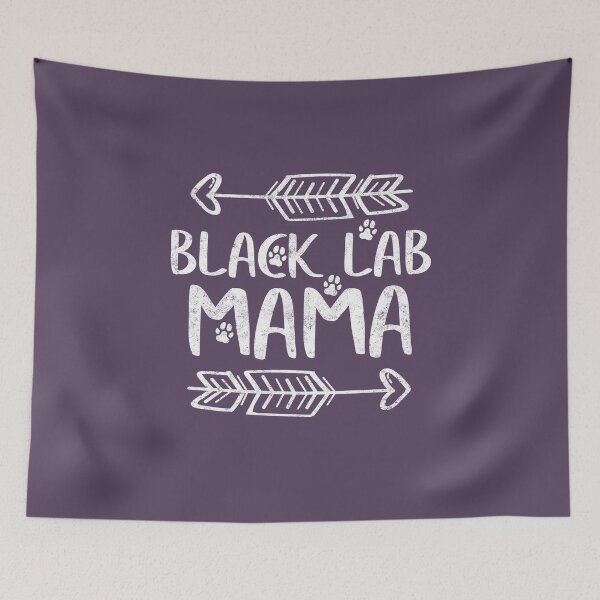 Item preview, Black Lab Mama Shirt Labrador Retriever Lover Funny Dog Mom designed and sold by KuznecovaDesign.