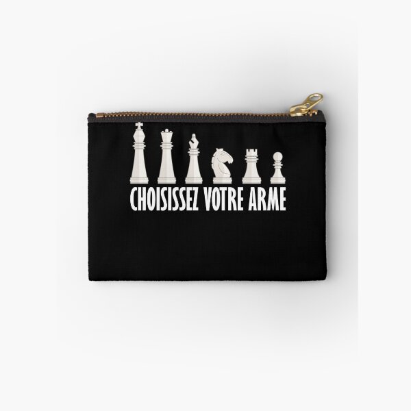 Item preview, Choose your weapon chess strategy Checkmate gift designed and sold by Nessshirts.
