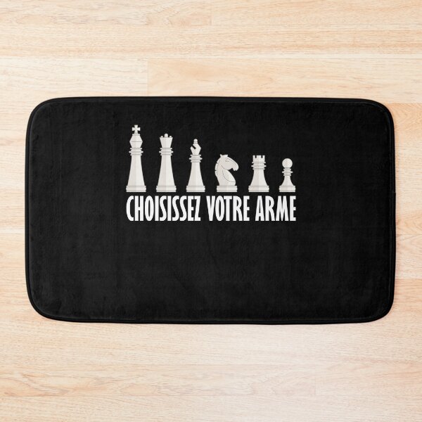 Item preview, Choose your weapon chess strategy Checkmate gift designed and sold by Nessshirts.