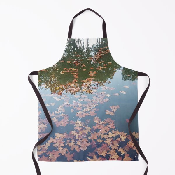 Item preview, Small Lake Covered In Autumn Leaves designed and sold by Colorful Misfits.