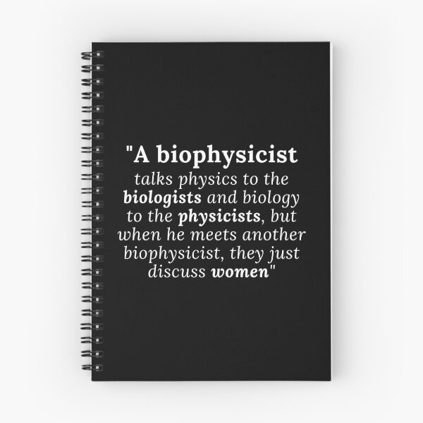 Item preview, Biophysicist funny quote gift idea designed and sold by chi vana.
