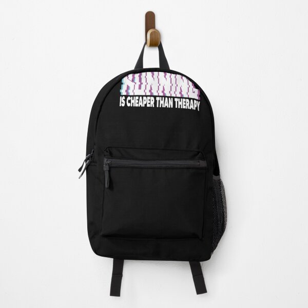 Item preview, RUNNING IS CHEAPER THAN THERAPY designed and sold by Heddar Badreddine.