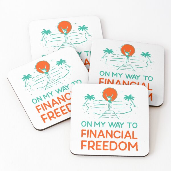 Item preview, On My Way To Financial Freedom designed and sold by HappyFunnyTees.