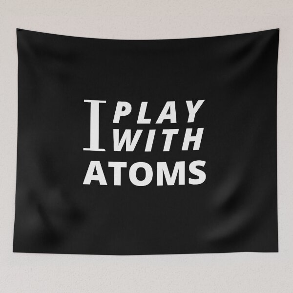 Item preview, Biophysicist play with atoms funny gift idea  designed and sold by chi vana.