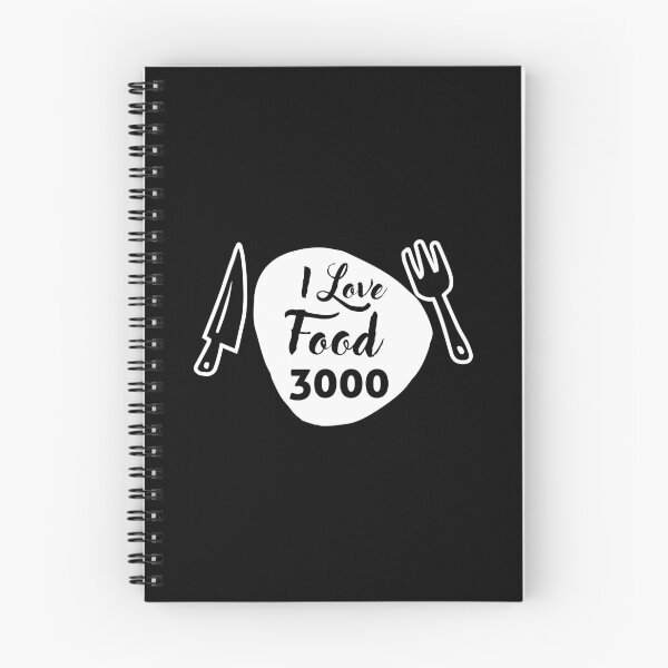 Item preview, I LOVE FOOD 3000 QUOTE designed and sold by HAIFAHARIS.