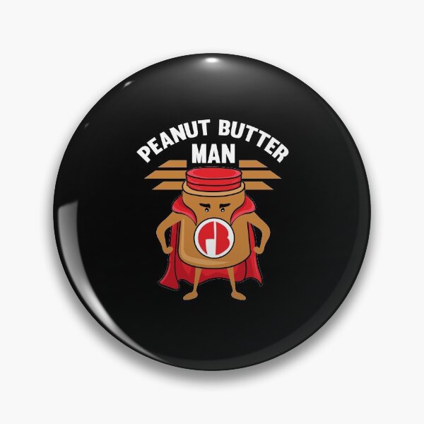 Item preview, Peanut Butter Man Superhero designed and sold by ElBeDesigns.