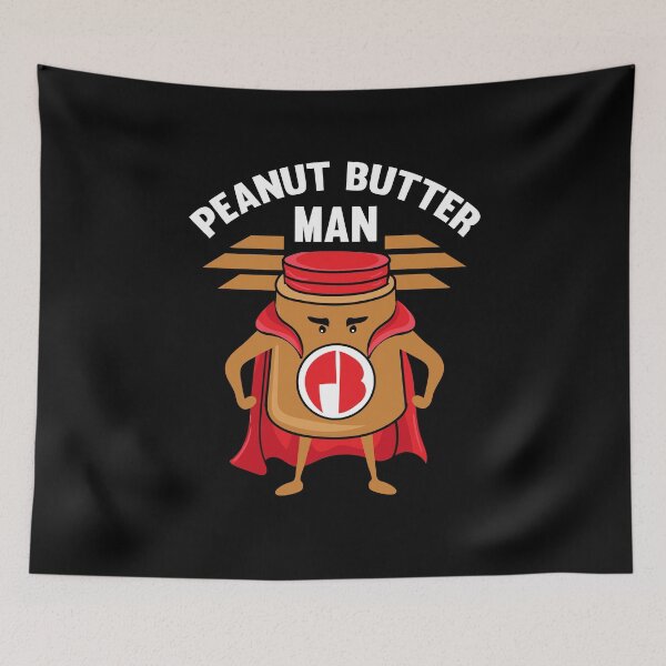 Item preview, Peanut Butter Man Superhero designed and sold by ElBeDesigns.