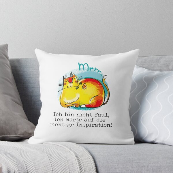 Artikelvorschau, Katzenmotiv Ich bin nicht faul ! entworfen und verkauft von catsandmore.