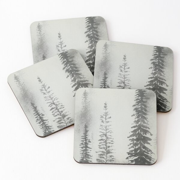 Item preview, Forest paintbrush designed and sold by inkandthreads.