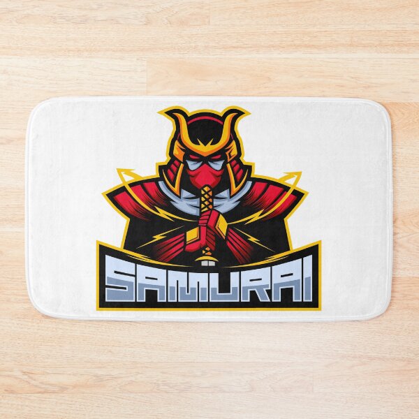Item preview, Cool Samurai Esport Logo designed and sold by JTS STORE.