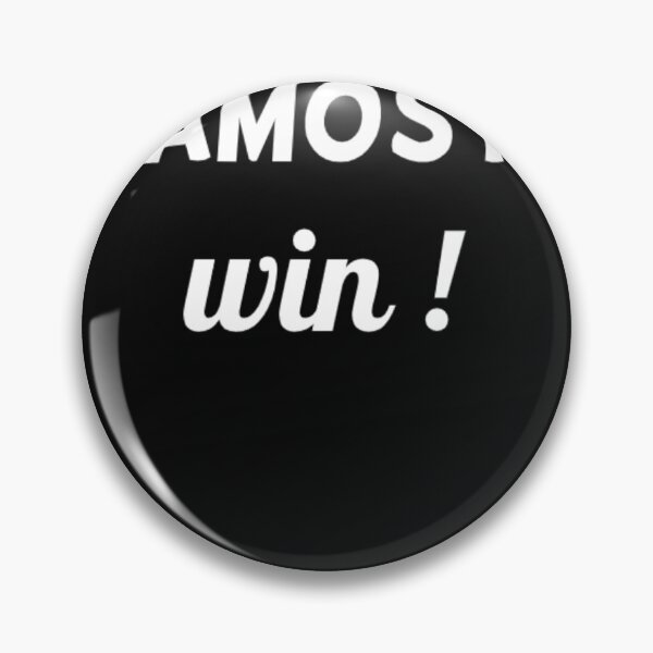 Item preview, we almost always win designed and sold by Jesar.