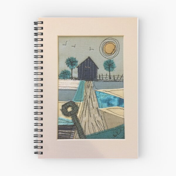 Item preview, The Winter Allotment Textile Art designed and sold by Wendy Early Textile Art.